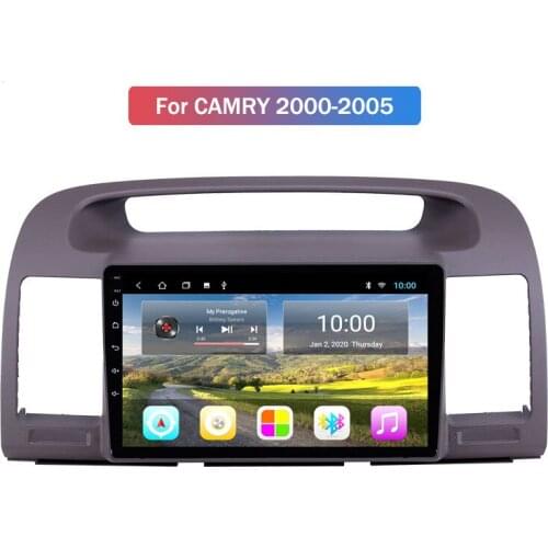 Hot Sale For Toyota Camry 2000-2005 Automobile Navigator All-in-One on-Board GPs Navigator Android 9 Car DVD Player 2G+32G WIFI