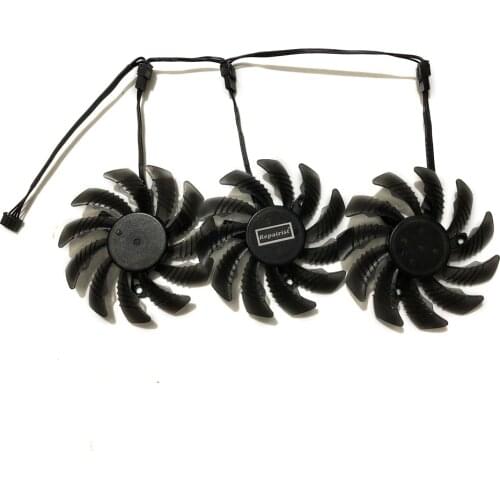 T128010SU gtx1080/1080TI GPU Cooler Fans For GIGABYTE GTX 1080 1070 Ti G1 Gaming 1060 G1 ROCK Graphics Card Cooling