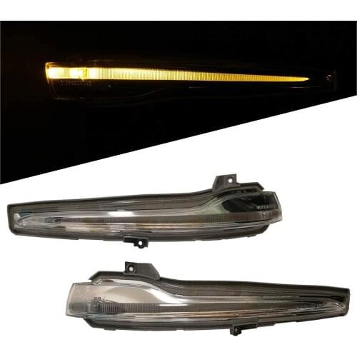 Right For Mercedes W205 W222 W213 W217 Wing Mirror LED Turn Signal Light Yellow