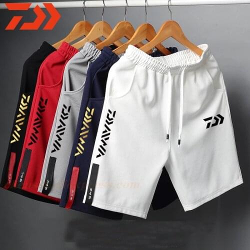 Men Summer Fishing Shorts 2021 DAWA Cycling Shorts Casual Breathable Beach Shorts DAIWA Classic Brand Clothing Fishing Pants