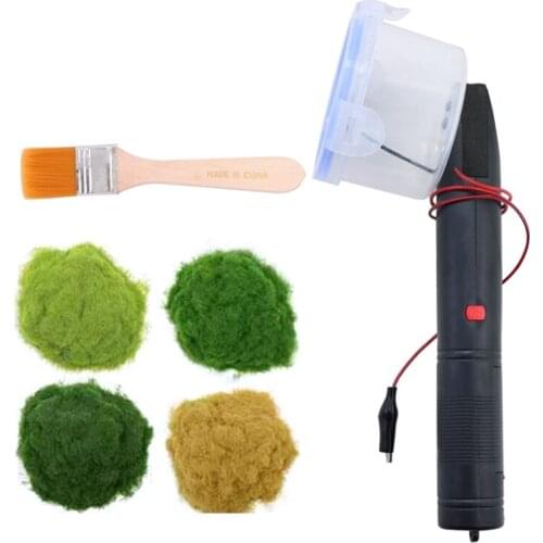 Upgrade Miniature Scenery Model Material Flocking Static Grass Applicator Modeling Hobby Craft Accessory
