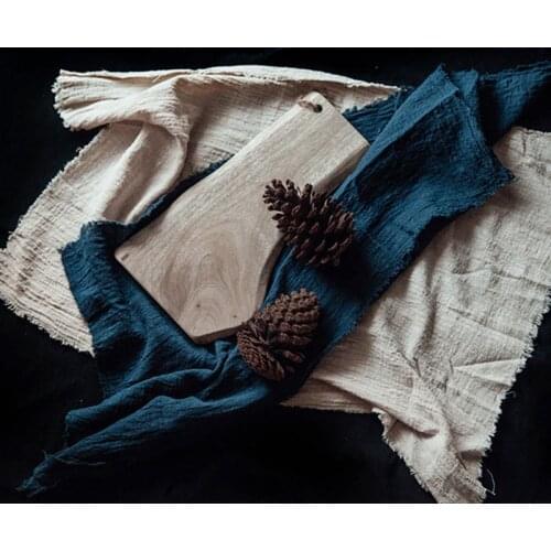 Napkin Kitchen Tableware Household Items European Solid Color Linen Cotton Napkins Home Kitchen Tea Towel Scene Decoration Items