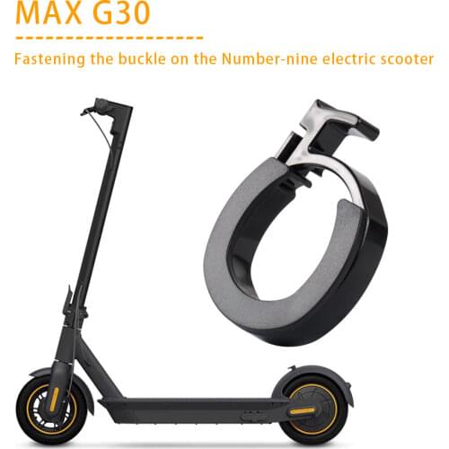 Folding Guard Ring for Ninebot MAX G30 Smart Electric Scooter Front Tube Insurance Circle Bottom Circle Kickscooter Parts