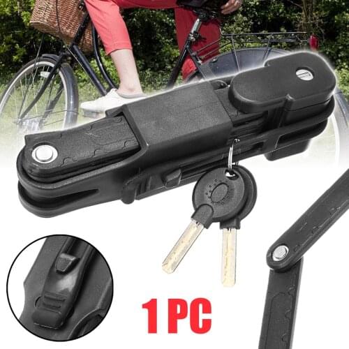 Universal Bike Bicycle Motorcycle Anti-Theft Folding Lock for Mountain Road Bike Cycling Riding Tool