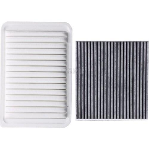 Air Filter Cabin Filter 17801-28030 87139-30040 2pcs Set for Toyota Camry 2.0/2.4/2.5 Model 2006-2011 Car Accessories Filter