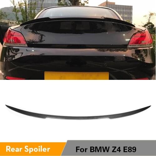 For BMW Z4 E89 8i 20i 23i 28i 30i 35i 2009 - 2015 Carbon Fiber Rear Trunk Spoiler Boot Duck Lip Wing Lid