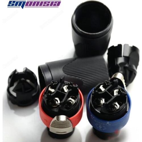 10pcs-500pcs For Speakon NL4FC Ohm Connector Four Core Speaker Audio Cable Professional Plug