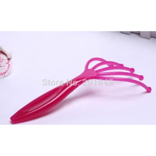 10pcs/pack Scalp Massager Five-figer Head Scalp Massager Release Stress Massager Equipment For Girls' Massage Tools
