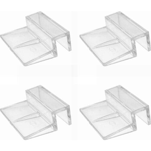 6mm 8mm 10mm 12mm 4pcs Fish Tank Bracket Clip Stand Clamp Aquarium Lid Acrylic Support Holder Glass Cover Plate Bracket Accessor