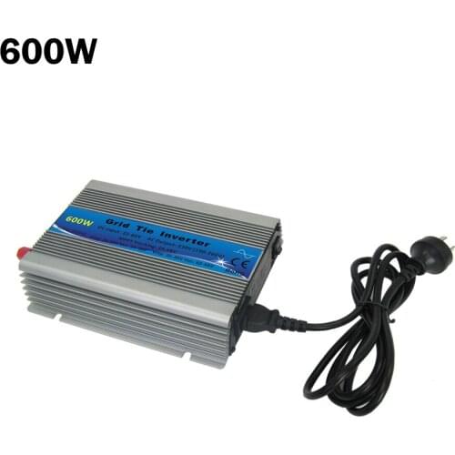600W Grid Tie Inverter MPPT Function 30V 36V Panel 22-60VDC to 110V or 230VAC Micro Solar Power Pure Sine Wave Inverter