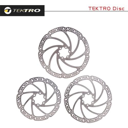 TEKTRO MTB Bicycle Disc Brake Rotor Bike Hydraulic Disc Brake Discs 160mm 180mm 203mm For Road Mountain Foldable Bike Brake Pads