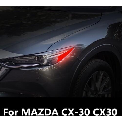 For MAZDA CX-30 CX30 Warning light Patch dedicated Emergency Danger light Sequin Modification Interior decoration Accessories