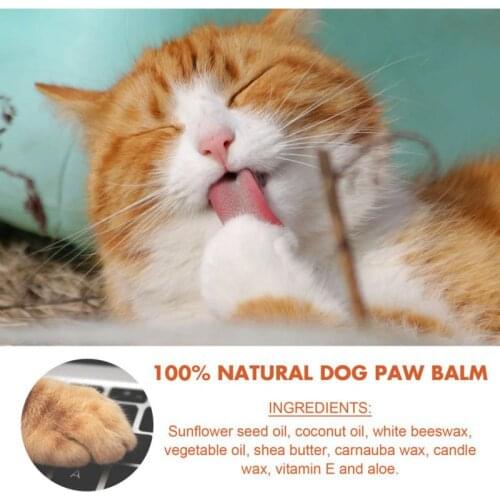 Pet Paw Care Cream Natural Healthy Pet Foot Protection Oil Dog Cat Paw Moisturizing Protection Forefoot Toe Pet Products