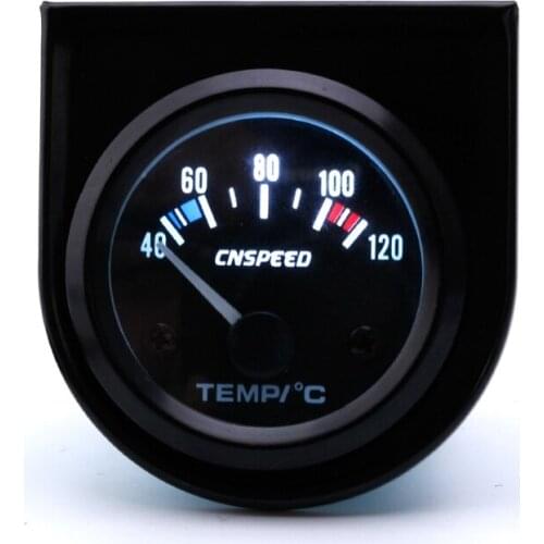 2021 New 2" 52mm Black Car Auto Digital LED Water Temp Temperature Gauge Kit 40-120℃ New