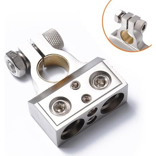 Car Battery Chuck/battery Pile Positive and Negative Poles/car Battery Chuck/sand Nickel/with Conversion Sleeve Electric Car