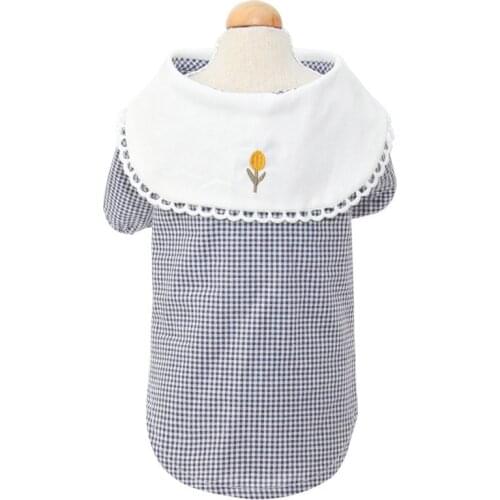 Small Dog Shirt Pajamas Coat Spring Summer Dog Clothes Chihuahua Yorkshire Pomeranian Puppy Outfit Poodle Bichon Pet Clothing