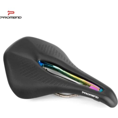 PROMEND MTB Bicycle Seat Saddle Hollow Mountain Bike Road Bike Racing Saddles PU Ultralight Breathable Soft Seat Cushion