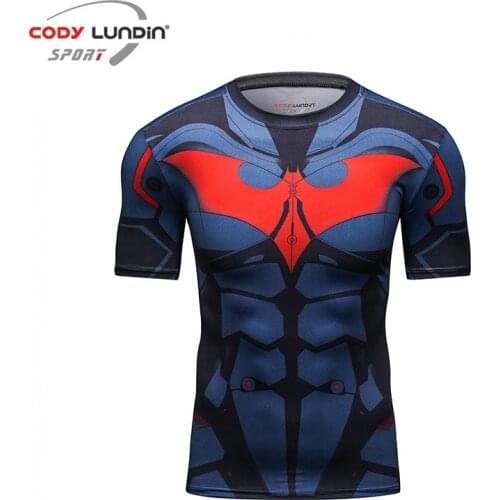 Sport Shirts Men Compression Fitness Tops Dry Fit Mens Jersey Sportswear Bodybuilding Sport Tight Workout Gym Running T Shirt