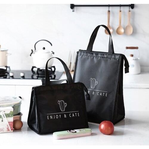 Lunch bag, handbag, lunch box, large lunch box, thermal insulation rice, oil-proof, large capacity, lunch box bag