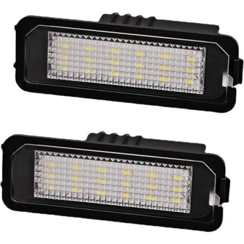 Zeroclearance Led Number License Plate Lights 12v 6000k White CANBUS license Plate Light Bulb For VW Golf For Porsche For Seat
