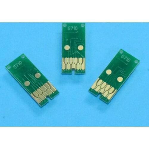 T6710 One Time Use Maintenance Tanks Chip for Epson WP4015 4025 4525 4511 4521 4531 4520 4530 4532 4592 Printer chips