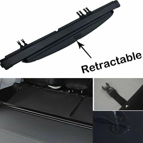 Cargo Cover Security Rear Trunk Black Privacy Shade For 2002-2006 Honda CRV CR-V