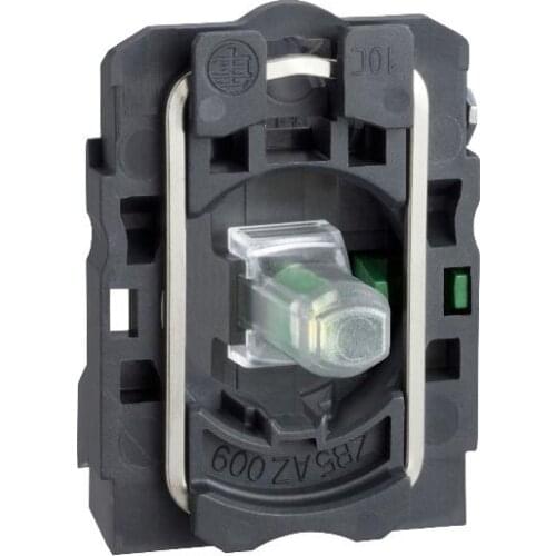 ZB5AW0B41C ZB5AW0B41 Red light block with body/fixing collar with integral LED 24V 1NO