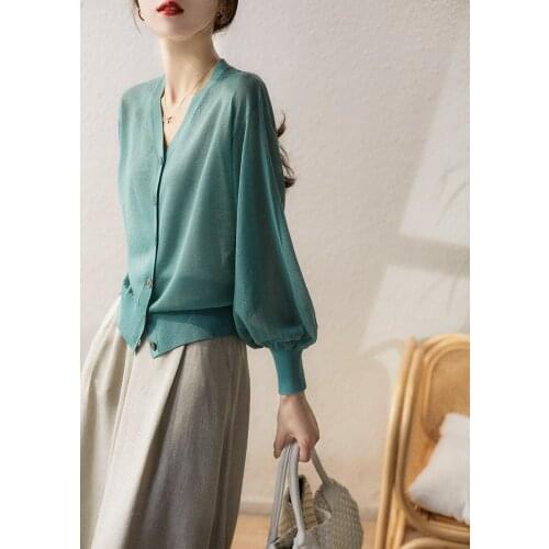 Fall 2021 Women Clothing Oversize Womens Sweaters Autumn Vintage Loose Winter Sweater Knitted Women Cardigan Knit Button Maxi