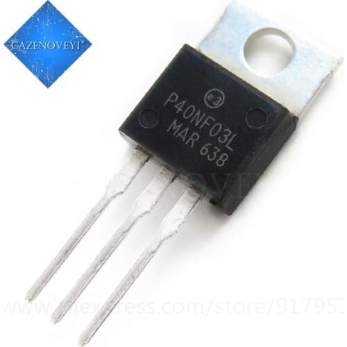 10pcs/lot STP40NF03L P40NF03L 40N03 TO-220 In Stock
