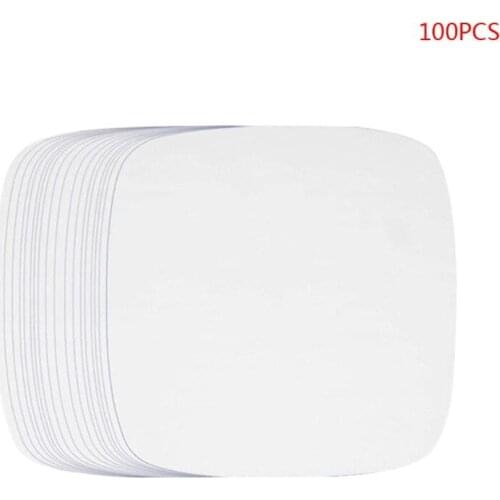 100pcs Air Fryer Steam Liners Sheets Non-stick Wood Pulp Paper Baking Mat Tool R7RC