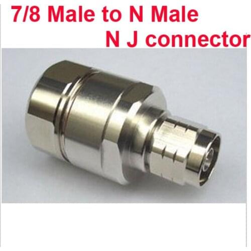 11pcs,7/8 male to N male connector Coaxial cable NJ connector,signal cable connector,telecom use communication connector
