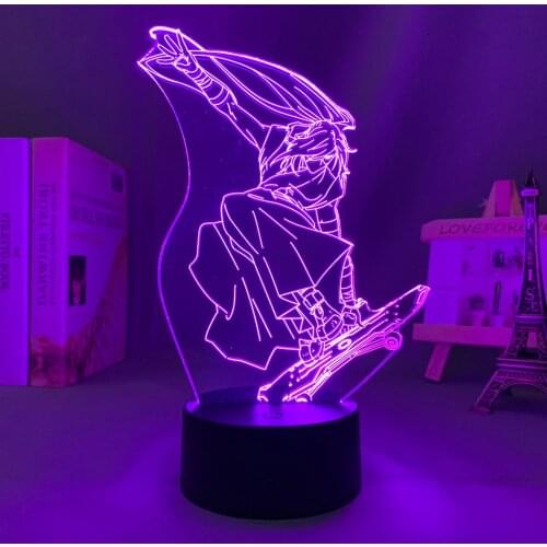 3d Led Lamp Anime SK8 The Infinity Cherry for Bedroom Decor Nightlight Kid Brithday Gift Room Night Light Manga SK8 The Infinity