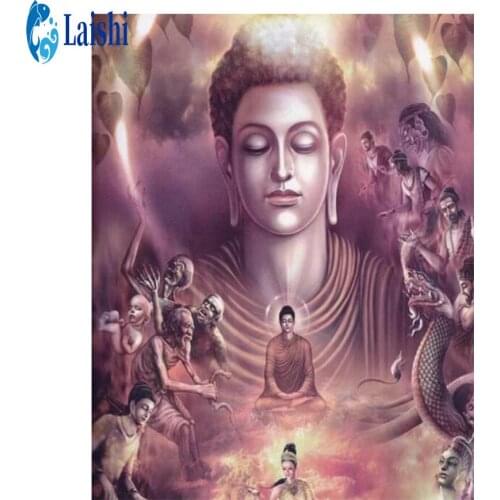 5D DIY Religious buddha Diamond Painting Full Square/Round Drill Diamond Embroidery Cross Stitch Rhinestone Mosaic Home Decor