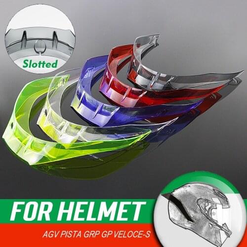 Motorcycle Big Tail Spoiler for AGV PISTA GRP GP CORSA-R VELOCE-S Rear PARTS & ACCESSORIES Moto Casco Helmet Adornment