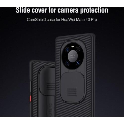 Case For Huawei Mate 40 Pro Plus Camera Protector Slide Cover NILLKIN CamShield PC Plastic Phone Cases Mate 40 Pro+ Covers