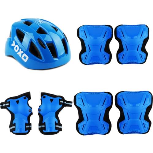 6PCS Kids Children Roller Skating Ice Snow Sport Skateboard Scooter Elbow Knee Pads Palm Protector Cycling Protective Gear Set