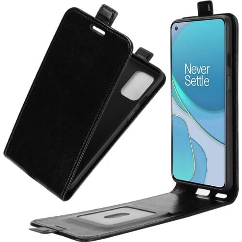 For Oneplus 8t Case Flip Leather Cases For Oneplus 8t High Quality Vertical Wallet Leather Case For Oneplus 8t