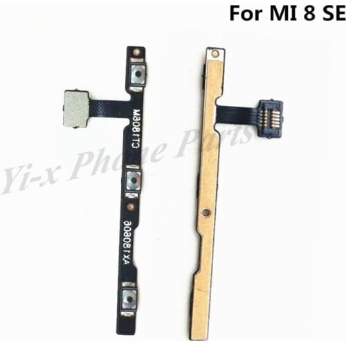 For Xiaomi 8 SE Power on off Volume up down button Flex Cable For Mi 8 SE Mi8 SE