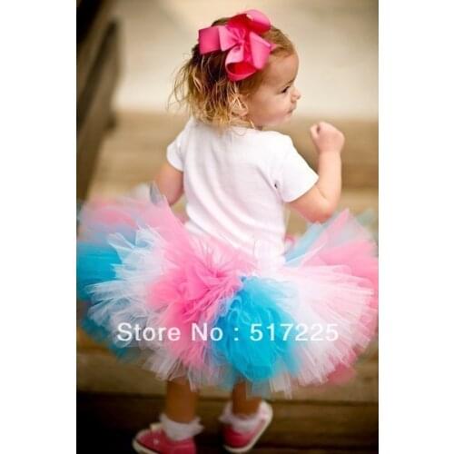 Cute baby multicolored princess tutu skirts
