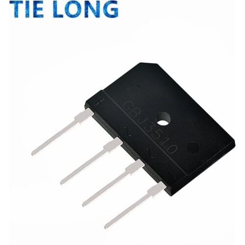 5PCS GBJ3510 35A 3510 1000V KBJ2510 GBJ2510 25A 1000V 2510 BRIDGE RECTIFIER KBJ3510