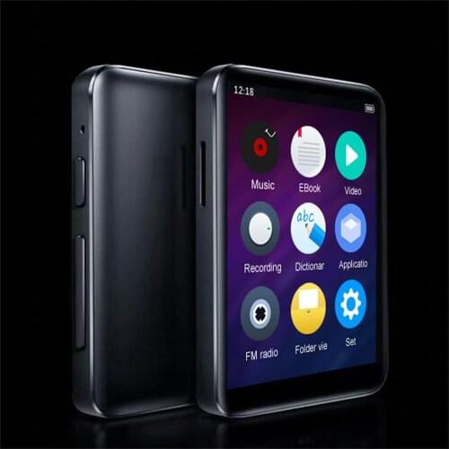 MP3 player new product listing Metal touch button HIFI music player built-in speaker 8GB / 16GB / 32GB / 40GB FM lossless sound