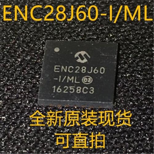 100% New&original ENC28J60-I/ML ENC28J60 QFN28