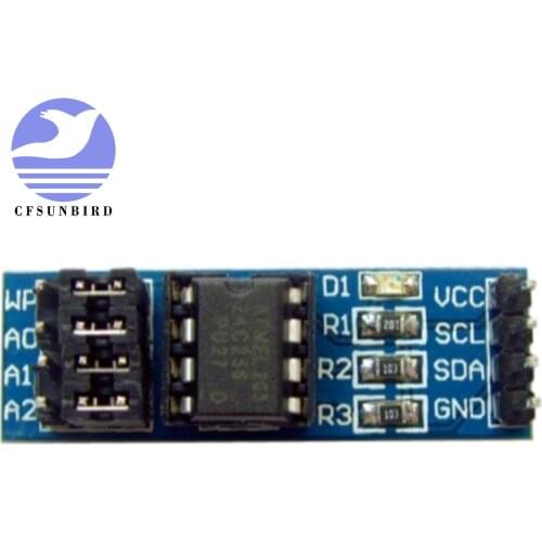 CFsunbird New AT24C256 24C256 I2C interface EEPROM Memory Module
