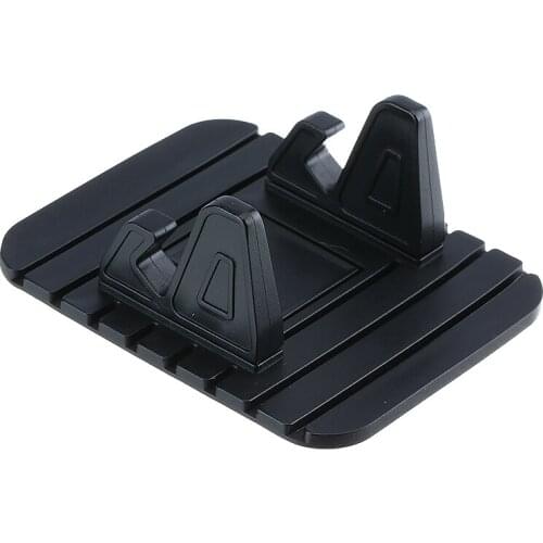 Car Dashboard Mobile Phone Mount Holder Black Rubber Pad Holders Non-slip Cellphone GPS Navigation Bracket Interior Accessories