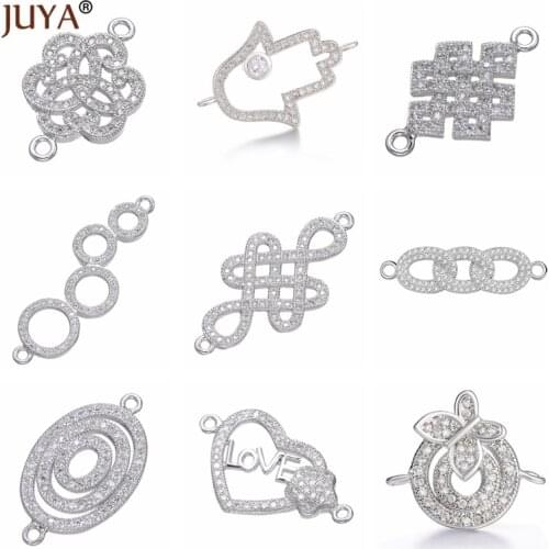 Luxury Jewellery Making Supplies DIY Jewelry Components Hand Made Necklace Bracelet Connector Charms Accessory Part Material