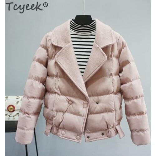 Женские зимние парки Tcyeek China At AliExpress