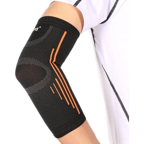 Arthritis elbow protector Mumian A26 elastic black sports elbow protector, fitness protective cover Налокотники при артрите
