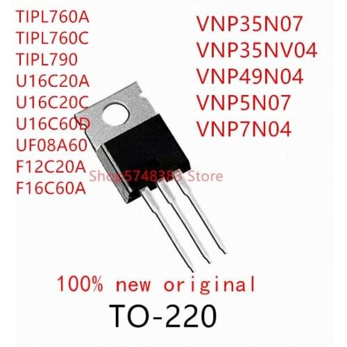 10PCS TIPL760A TIPL760C TIPL790 U16C20A U16C20C U16C60D UF08A60 F12C20A F16C60A VNP35N07 VNP35NV04 VNP49N04 VNP5N07 VNP7N04