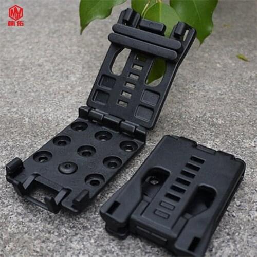 2PCS Multifunctional K Sheath Belt Clip Tool Outdoor Camp Portable Tool EDC Gadget