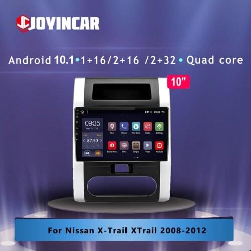 JOYINCAR Android 9.1 Car Multimedia Player GPS Navigaion 2 Din Car Radio Stereo For Nissan X Trail 2008-2012 T32 T31 Qashqai